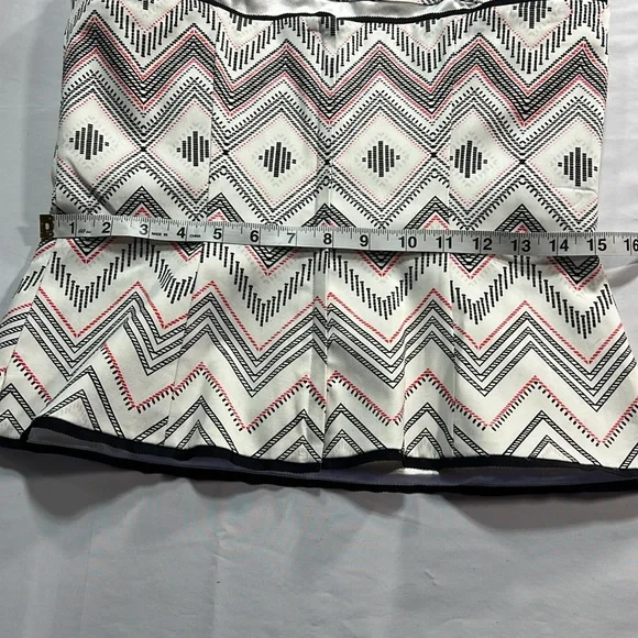 NWT White House Black market peplum style corset, structured top size 8 - Picture 7 of 13